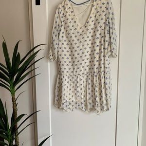 Anthropologie Dress with Eyelet Detail